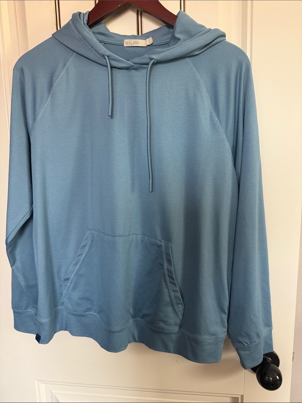 Barefoot Dreams, Size M,Excellent Condition Buttery Soft Hoodie, Seashore Blue.